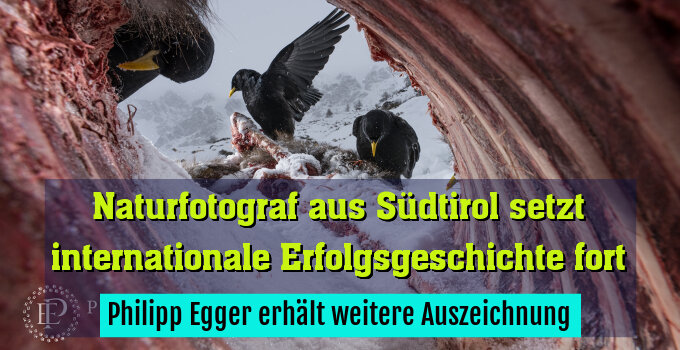 Philipp Egger erhält weitere Auszeichnung