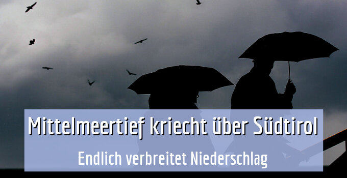 Endlich verbreitet Niederschlag