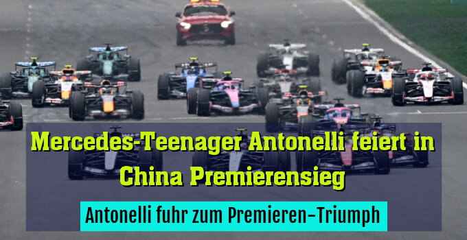 Antonelli fuhr zum Premieren-Triumph