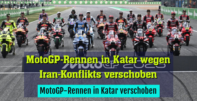 MotoGP-Rennen in Katar verschoben