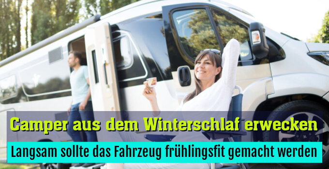 Langsam sollte das Fahrzeug frühlingsfit gemacht werden