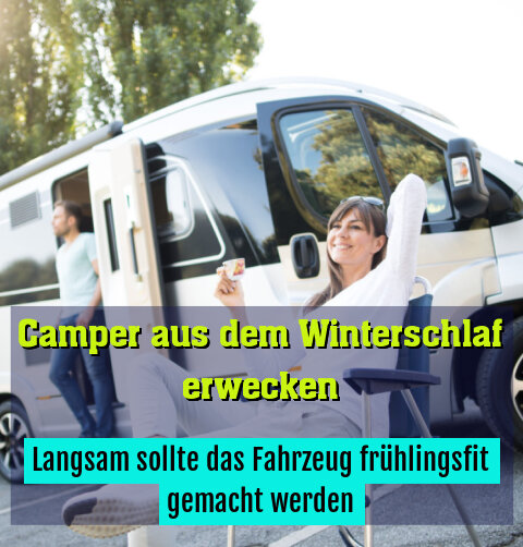 Langsam sollte das Fahrzeug frühlingsfit gemacht werden