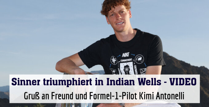 Gruß an Freund und Formel-1-Pilot Kimi Antonelli