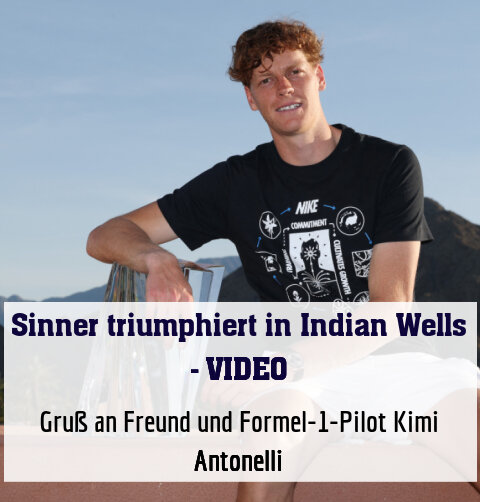 Gruß an Freund und Formel-1-Pilot Kimi Antonelli