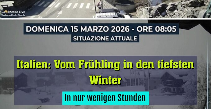 In nur wenigen Stunden