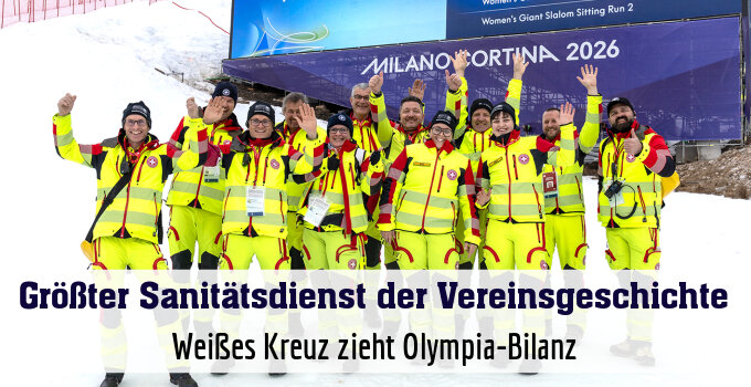 Weißes Kreuz zieht Olympia-Bilanz