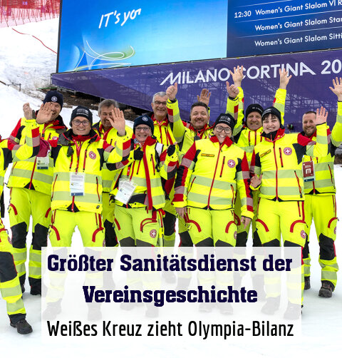 Weißes Kreuz zieht Olympia-Bilanz
