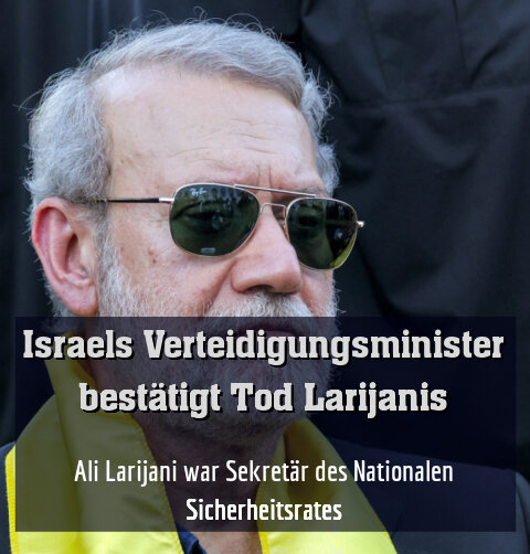Ali Larijani war Sekretär des Nationalen Sicherheitsrates