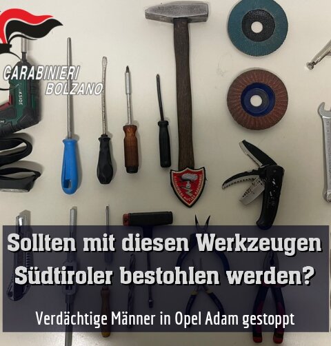 Verdächtige Männer in Opel Adam gestoppt