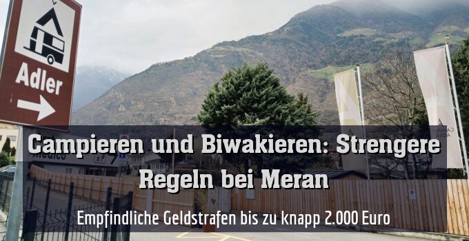 Empfindliche Geldstrafen bis zu knapp 2.000 Euro