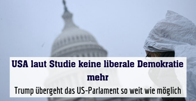Trump übergeht das US-Parlament so weit wie möglich