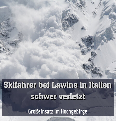 Großeinsatz im Hochgebirge