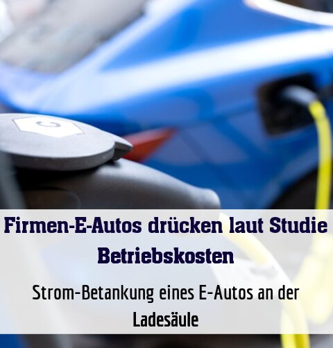 Strom-Betankung eines E-Autos an der Ladesäule