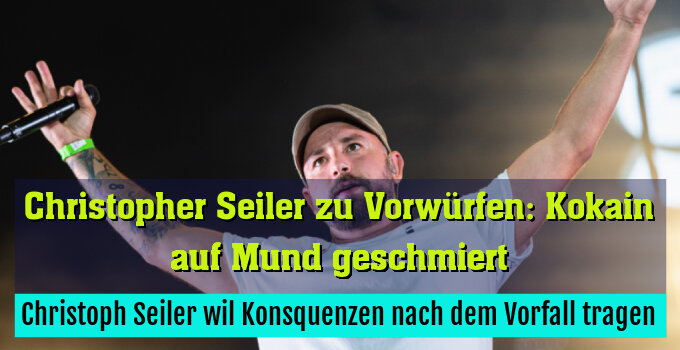 Christoph Seiler wil Konsquenzen nach dem Vorfall tragen