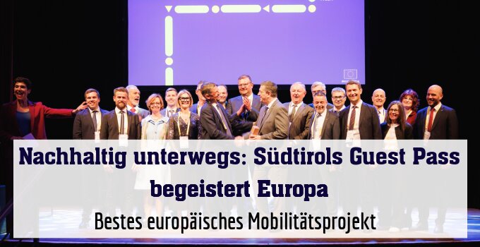 Bestes europäisches Mobilitätsprojekt ­