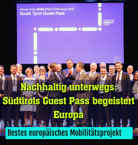 Bestes europäisches Mobilitätsprojekt ­