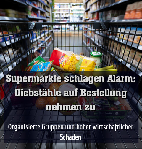 Organisierte Gruppen und hoher wirtschaftlicher Schaden