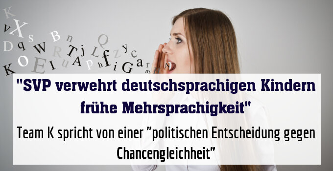 Team K spricht von einer "politischen Entscheidung gegen Chancengleichheit"