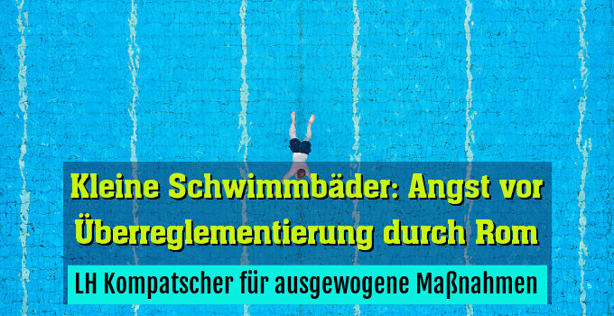 LH Kompatscher für ausgewogene Maßnahmen