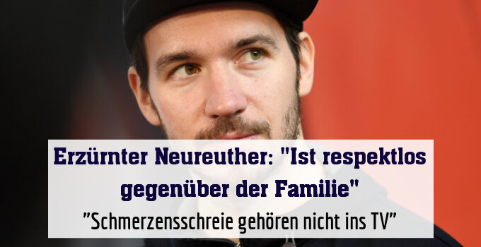 "Schmerzensschreie gehören nicht ins TV"