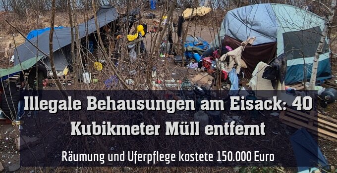 Räumung und Uferpflege kostete 150.000 Euro