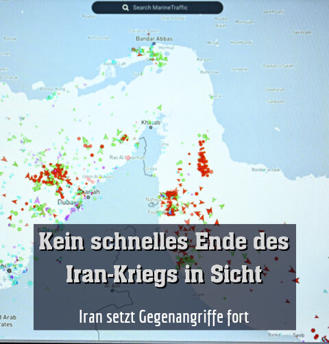 Iran setzt Gegenangriffe fort