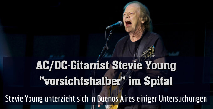 Stevie Young unterzieht sich in Buenos Aires einiger Untersuchungen