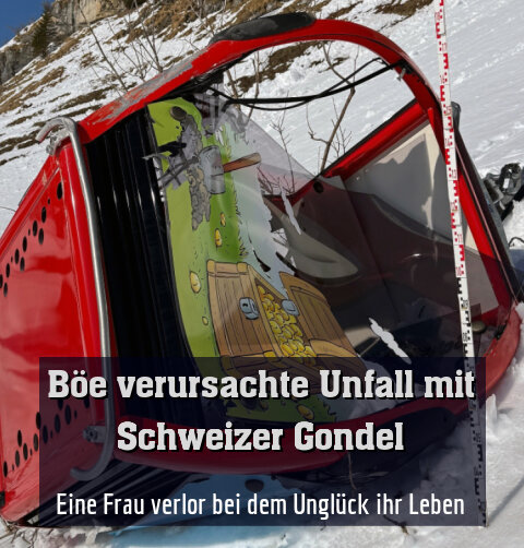 Eine Frau verlor bei dem Unglück ihr Leben