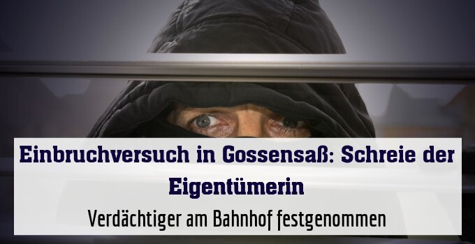 Verdächtiger am Bahnhof festgenommen