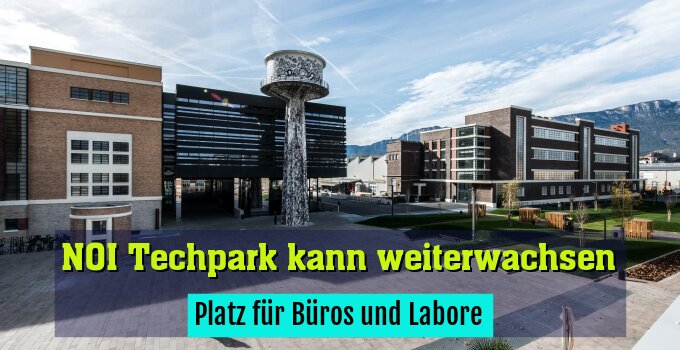 Platz für Büros und Labore