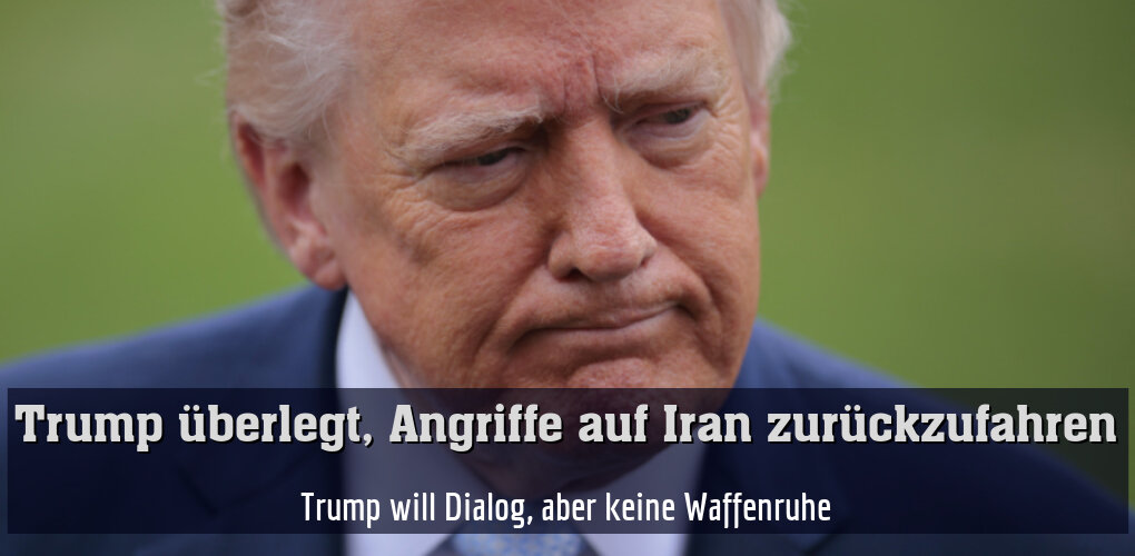 Trump will Dialog, aber keine Waffenruhe