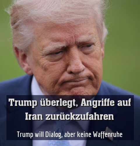 Trump will Dialog, aber keine Waffenruhe