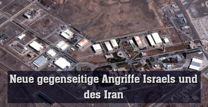 Blick auf die Urananreicherungsanlage Natanz im Iran