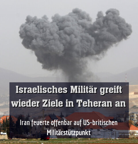 Iran feuerte offenbar auf US-britischen Militärstützpunkt
