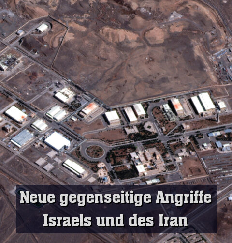 Blick auf die Urananreicherungsanlage Natanz im Iran