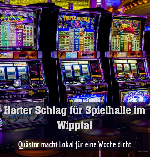 Quästor macht Lokal für eine Woche dicht