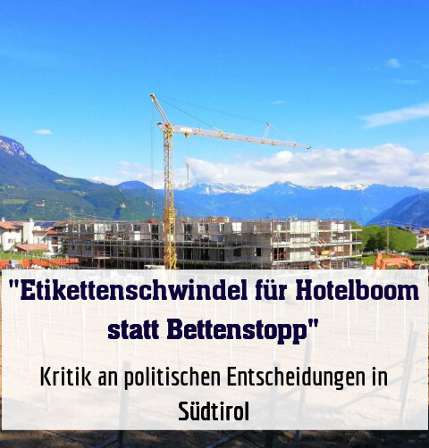 Kritik an politischen Entscheidungen in Südtirol
