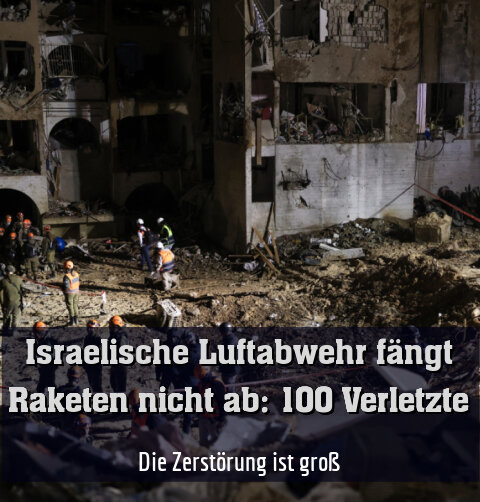 Die Zerstörung ist groß