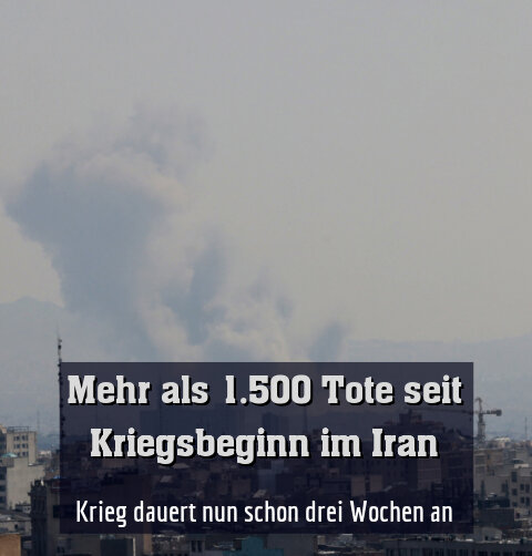 Krieg dauert nun schon drei Wochen an