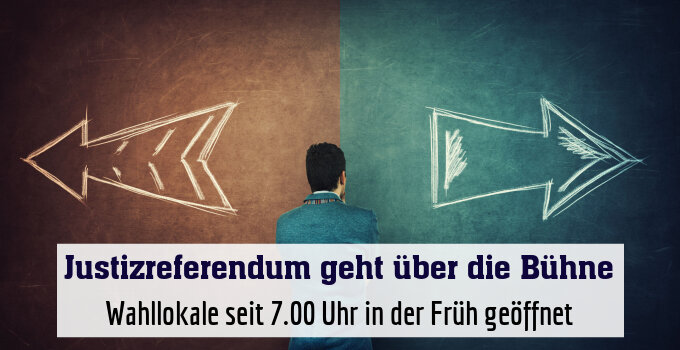 Wahllokale seit 7.00 Uhr in der Früh geöffnet