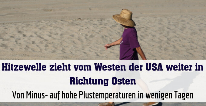 Von Minus- auf hohe Plustemperaturen in wenigen Tagen