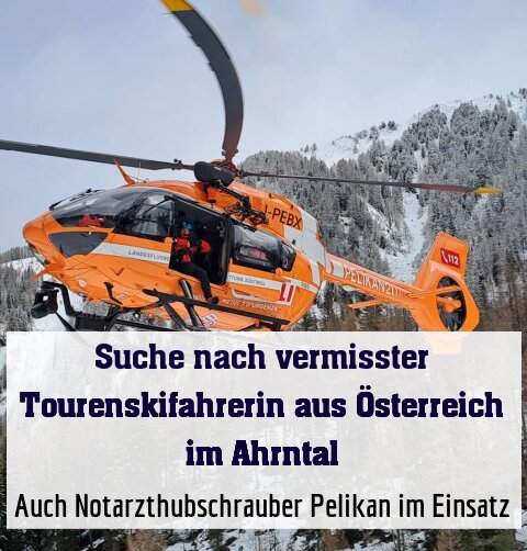 Auch Notarzthubschrauber Pelikan im Einsatz