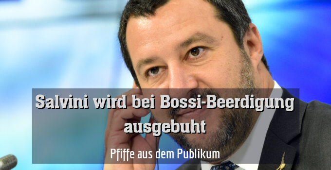 Pfiffe aus dem Publikum