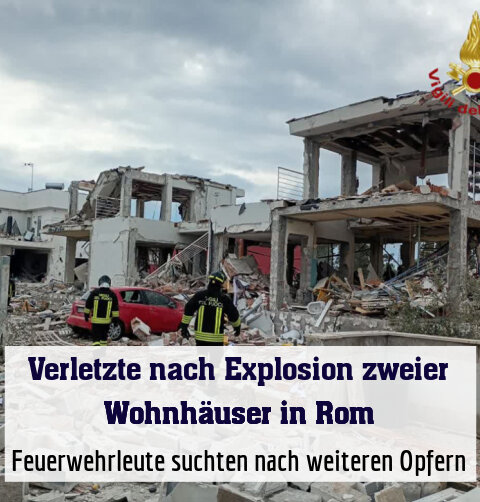 Feuerwehrleute suchten nach weiteren Opfern