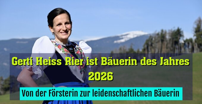 Von der Försterin zur leidenschaftlichen Bäuerin