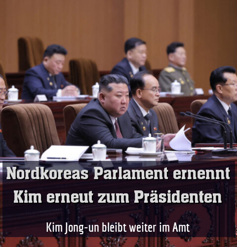 Kim Jong-un bleibt weiter im Amt
