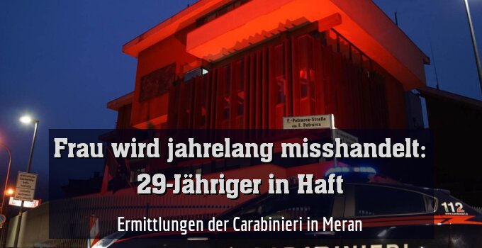 Ermittlungen der Carabinieri in Meran