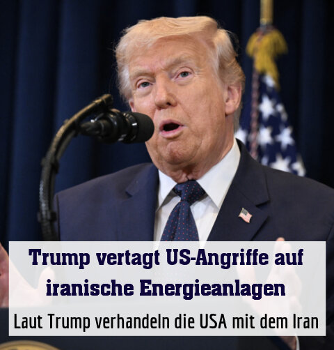 Laut Trump verhandeln die USA mit dem Iran