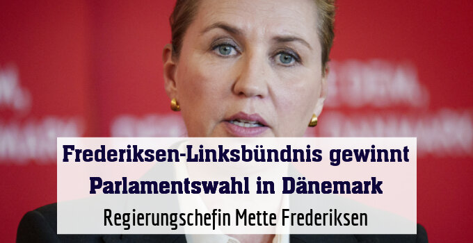 Regierungschefin Mette Frederiksen