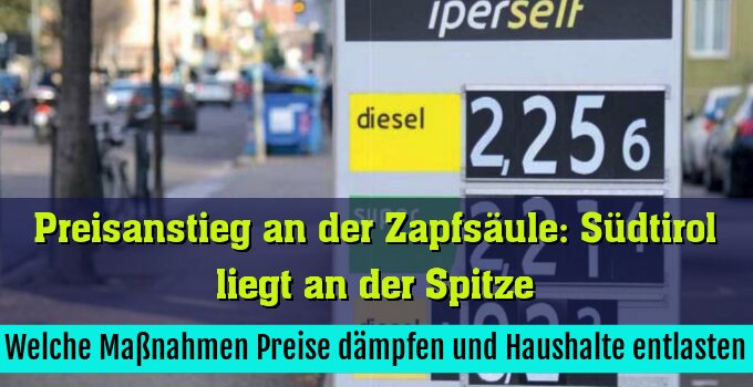 Welche Maßnahmen Preise dämpfen und Haushalte entlasten